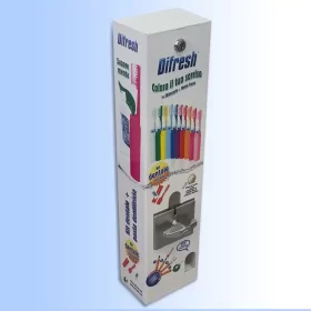 Distributore automatico spazzolini da denti con dentifricio
