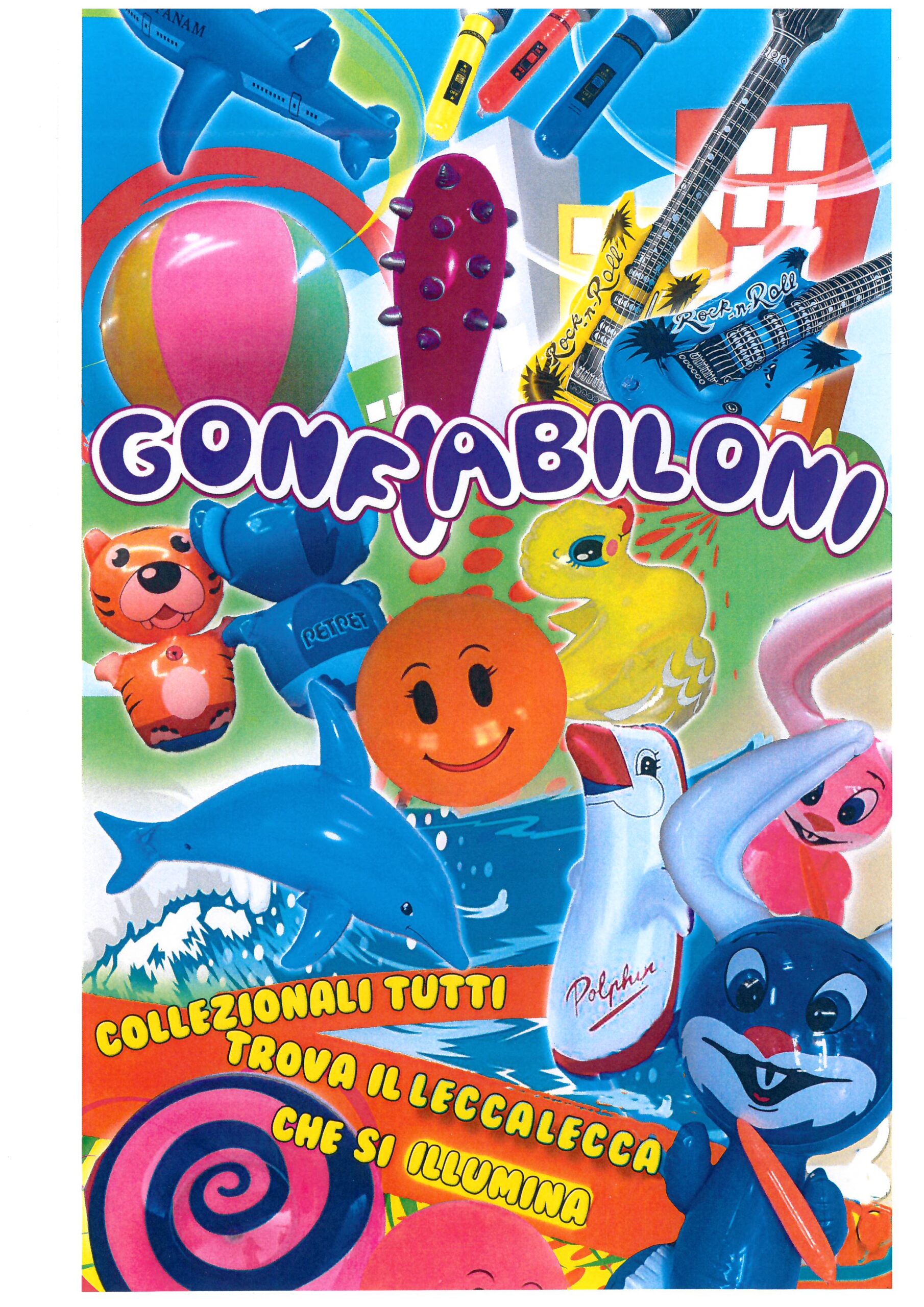 Palline con sorpresa Ø 90 mm - Gonfiabili Inflatable Toys