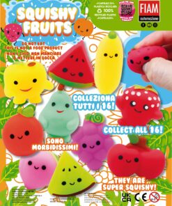 Palline con sorpresa Ø 50 mm | Squishy Fruits