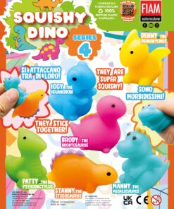 Palline con sorpresa Ø 50 mm | Squishy Dino