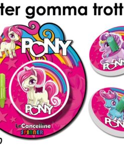 Gommina trottola Pony