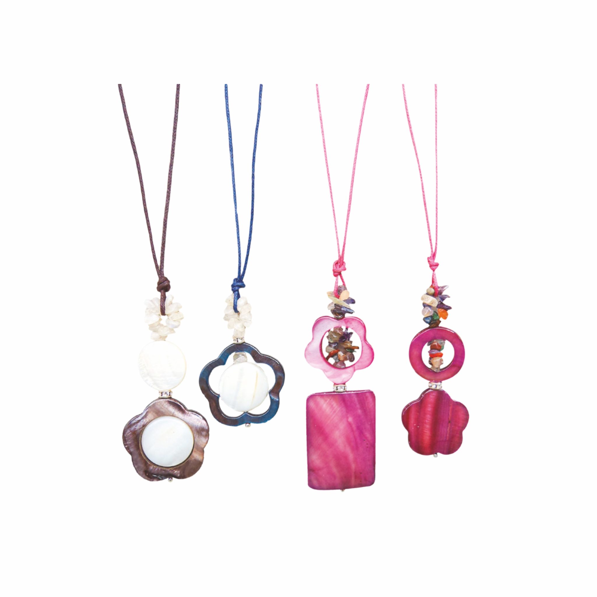 Pendente Madreperla, scaglie, Argento 925