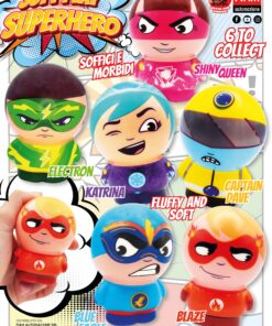 Palline con sorpresa Ø 90 mm - Soft Play Superhero