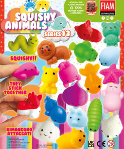 Palline con sorpresa Ø 50 mm | Squishy Animals series 13