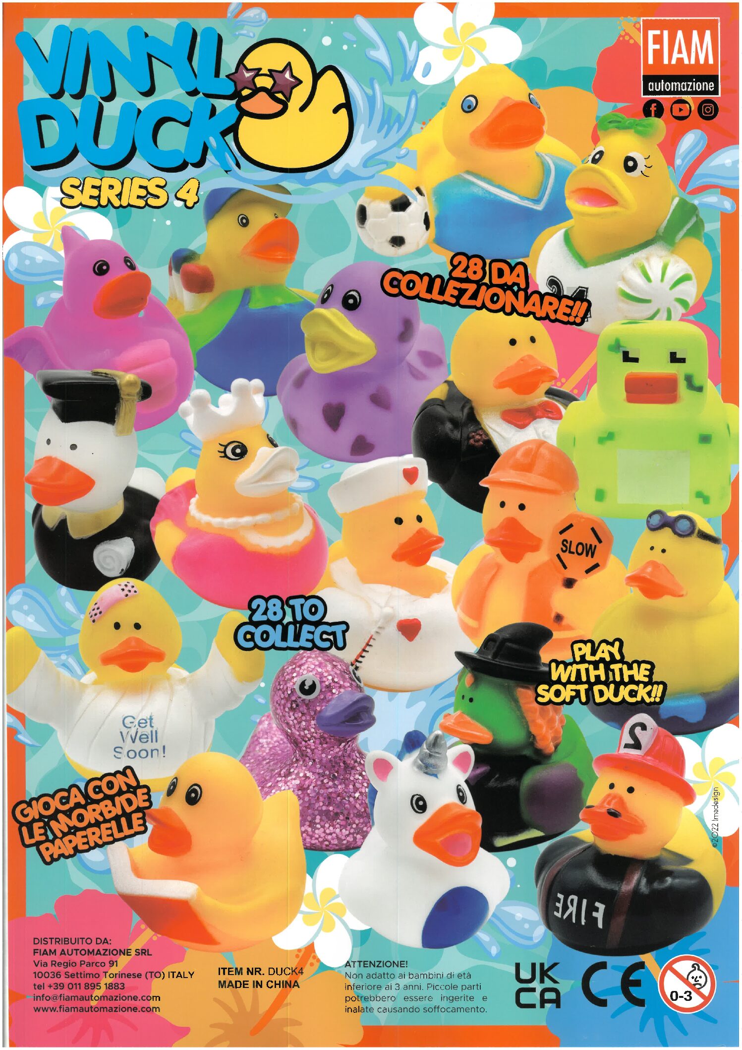 Palline con sorpresa Ø 90 mm - Vinyl Duck